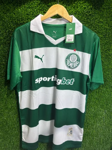 Camisa Palmeiras listrada uniforme III 
