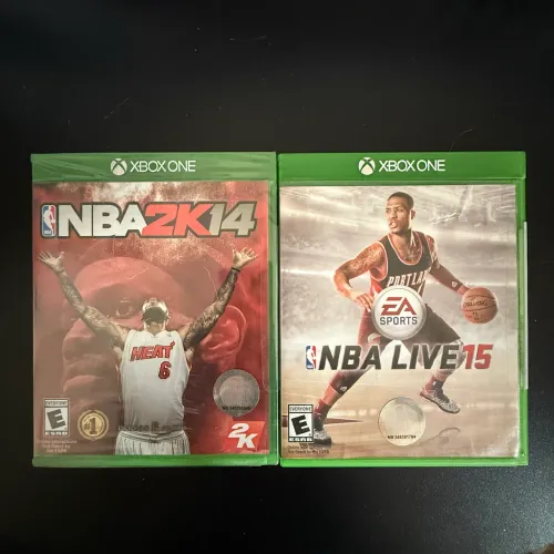 NBA 2K14 e NBA Live 15 - XBOX ONE