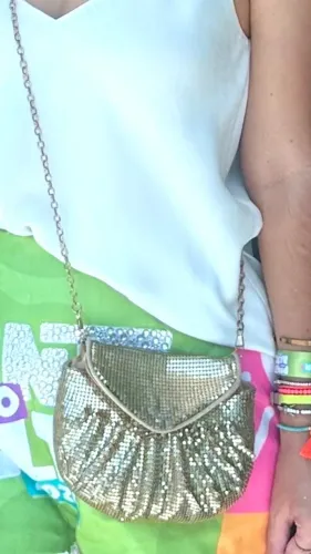 Bolsa dourada 