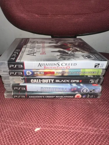 5 JOGOS DE PS3 ORIGINAIS EM PERFEITO ESTADO