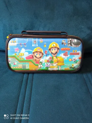 Case travel para Nintendo Switch 1, Mario Maker