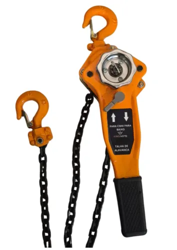 Talha Manual Com Alavanca 3 Ton 8mm 3m Elevação King Note