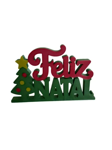Enfeite de Feliz Natal