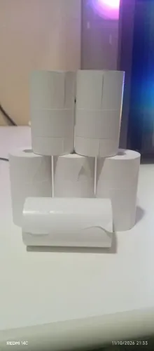 Bobinas Térmicas Brancas 57x16mm - Maquininhas de Cartão
