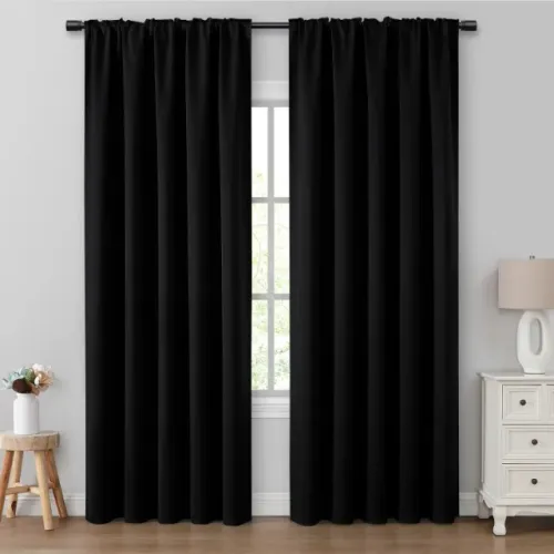 Cortina Blackout Grande Preto2.70x1.80 Corta Luz 100%