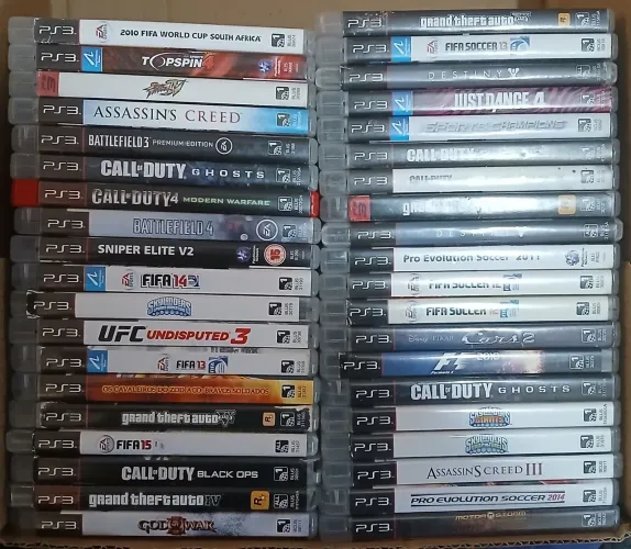 5 Jogos ps3 por 120 reais
