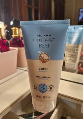 Creme esfoliante o boticário