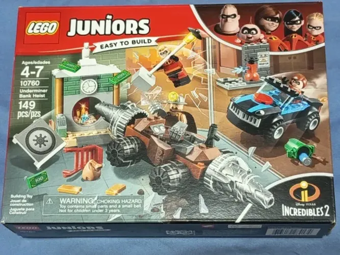 LEGO Set 10760, Underminer Bank Heist, lacrado (EXTREMAMENTE RARO)