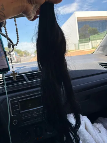Tela de cabelo humano