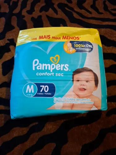 Fraldas Tamanho M Pampers e Huggies