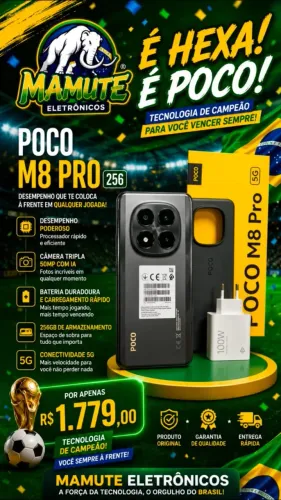 poco m8 pro 256 gb ///.entrega