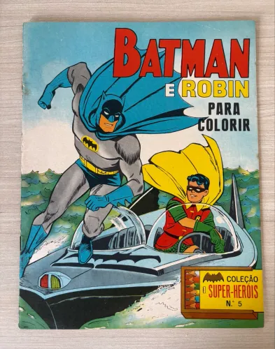Batman e Robin Ed Ebal Para colorir 