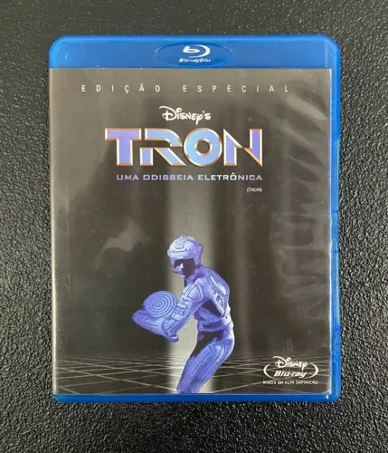Blu Ray Tron Uma Odisseia Eletrônica (1982) Edição Especial Disney Original