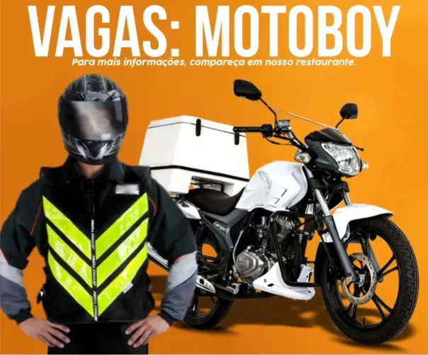 Vaga Motoboy Fixo(Noite)