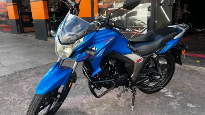 OPORTUNIDADE Moto DK150 Azul - IPVA Pago