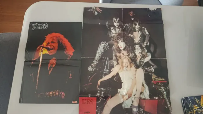 Poster antigos Kiss - Dio