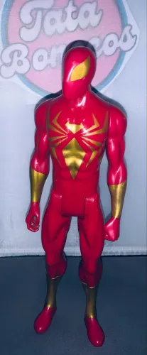 Aranha de ferro titan hero semi novo 30 cm hasbro 