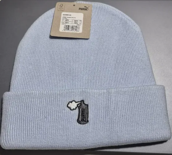 Gorro Touca Puma Prime Graphic Beanie Azul Original - Original e sem uso