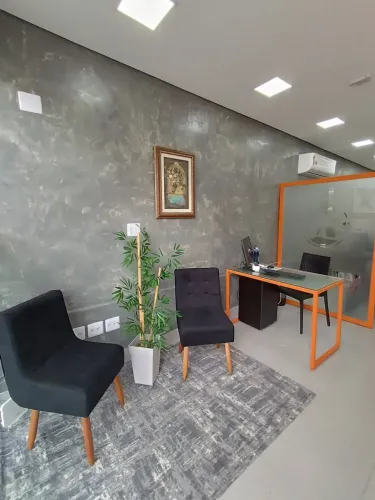 Alugo escritorio montado, 70 m2, tudo novo, loja terrea, recepção, gde salão, escritorio, 