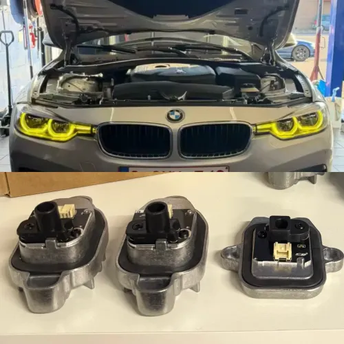 Módulo DRL yellow amarelo bmw F30 320 328i lci
