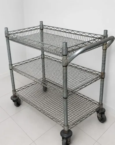 Carrinho de utilidades para restaurante