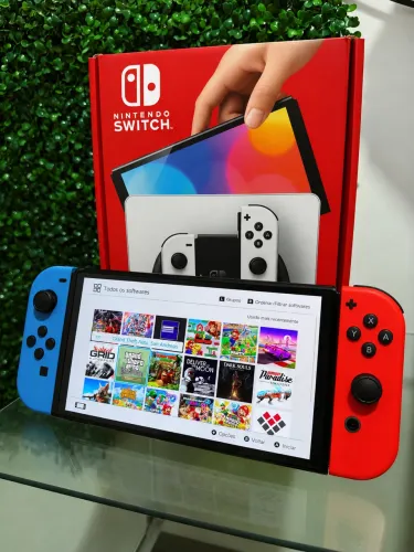 Nintendo switch oled DESTRAVADO pego seu game como parte de pagamento 