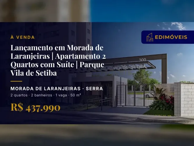 Oportunidade em Morada de Laranjeiras: Apartamento 2 quartos com clube privativo