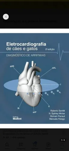 Eletrocardiografia de cães e gatos - Santilli