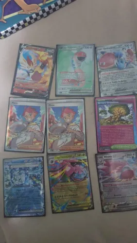 Cartas pokemon pelo menor da liga