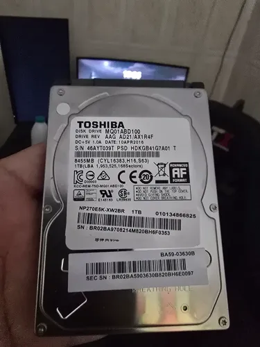 HD Interno 1TB Toshiba - Ideal para Notebook, PS4 e Xbox