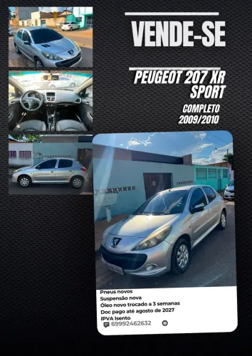 Peugeot 207 XR Sport 1.4 Flex 8V 5P 2010