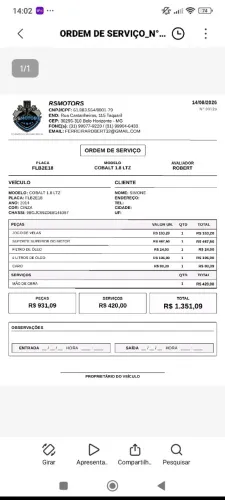 Chevrolet Cobalt LTZ 1.8 8V Econo.flex 4P Aut. 2014