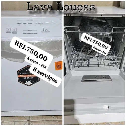 Lava louça 8 serviços Brastemp  -  Entrego 