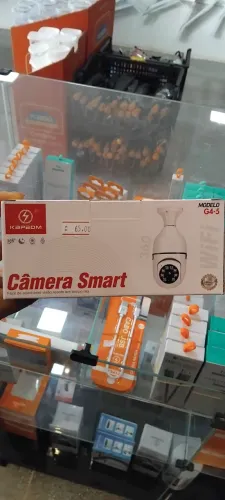 Câmera de segurança smart wifi 360° Kapbom