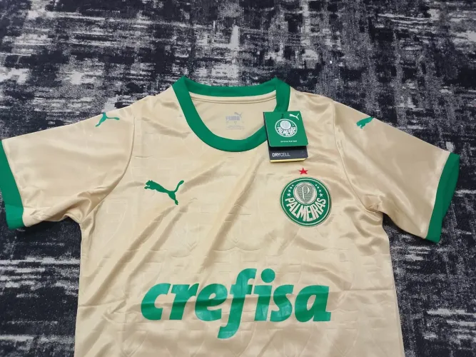 2 Camisas Palmeiras feminina e masculina por 210,00