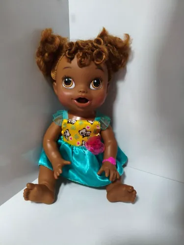 Boneca Baby Alive Negra de 2013