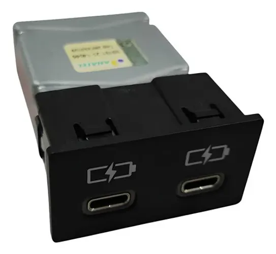 Tomada Dupla Usb Tipo C Toyota Corolla Cross 2026  *0