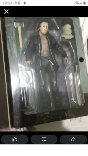 Boneco articulado detalhado Jason ou it o palhaço 200 reais cada