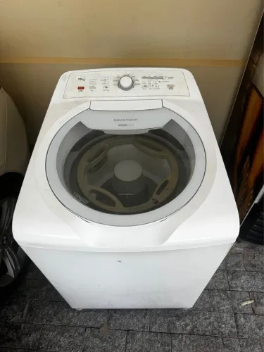 Lavadora de Roupas Brastemp 15Kg Double Wash BWD15AB 127V