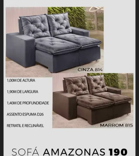 Sofá novos frete grátis