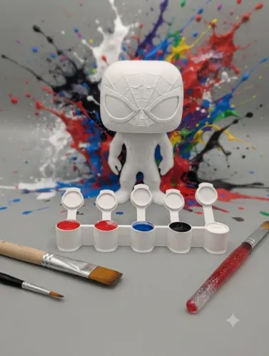 Boneco 3D para pintar 