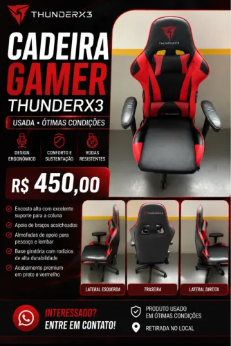Cadeira Gamer ThunderX3