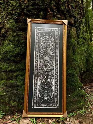 Quadro Mística do tempo