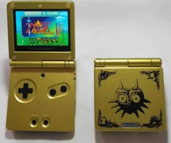 Nintendo Game Boy Advance SP IPS Backlight Zelda Doutorado