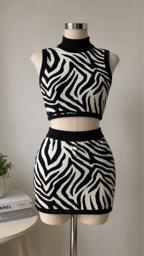 Conjunto animal print