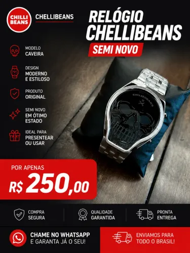 Relógio chillibeans