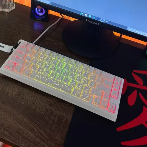 Attack shark x68he magnético, mouse attack shark R1, mousepad pk Control 1