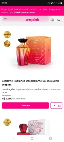 Perfume wepink