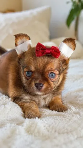 Chihuahua Pelo Longo Fêmea!! Uma Princesa