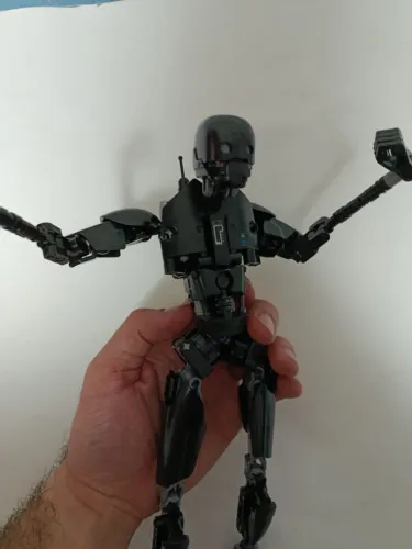 Figura Blocos de Montar Star Wars Droid K2SO Compatível com Lego